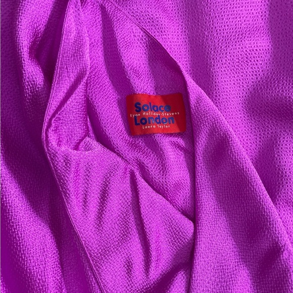 Solace London Radiant Purple Fabric - Picture 3 of 4